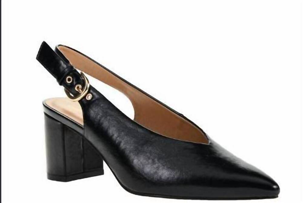 NEW CHINESE LAUNDRY women's menny slingback pump in black